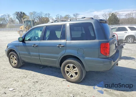 2004 Honda Pilot Exl from USA, damaged, VIN 2HKYF18624H500332